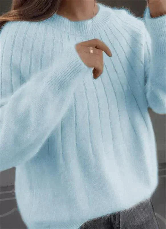 Selina Oversized Gebreide Trui – Warmte met Verfijnde Eenvoud