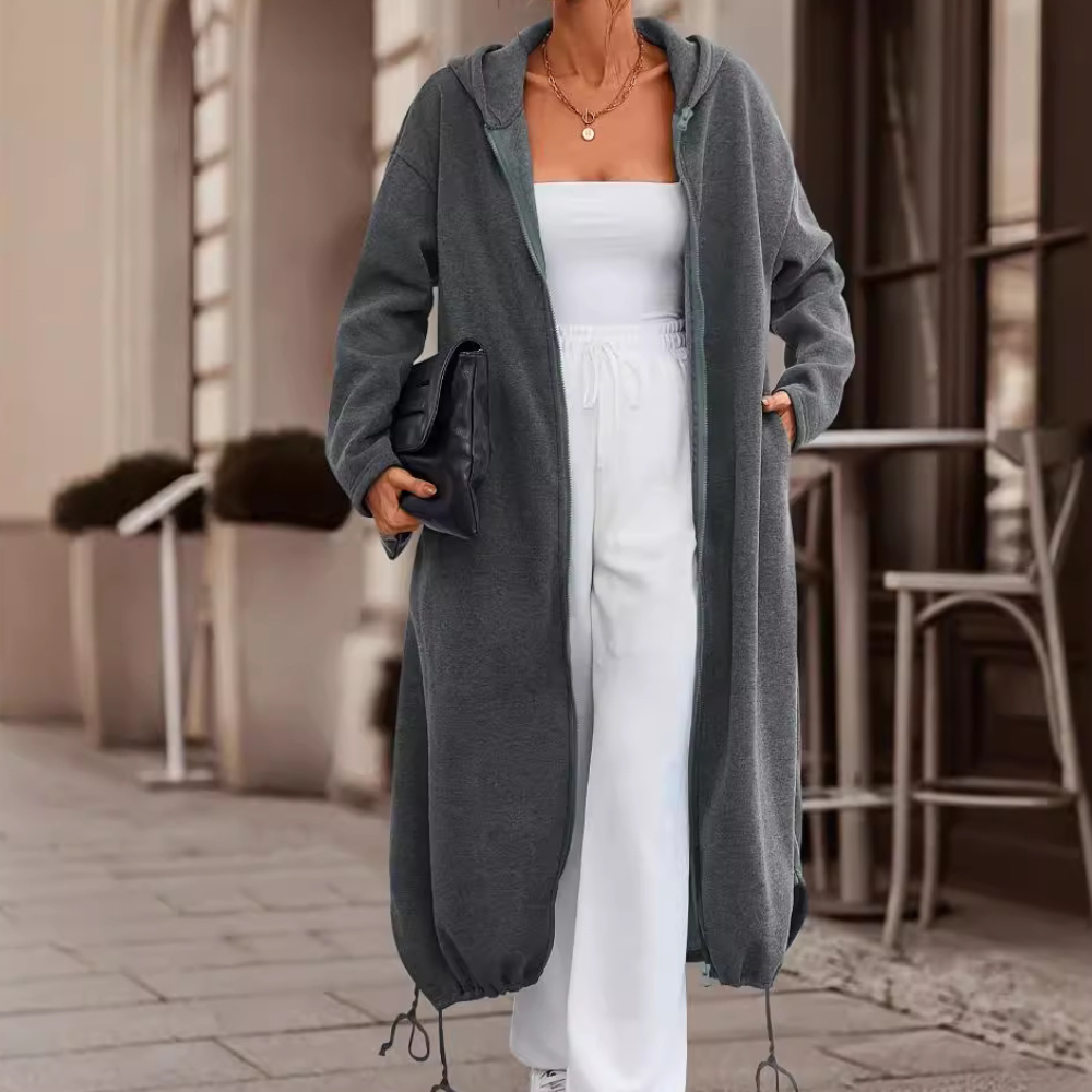 Syliora – Dames Hoodie Vest | Comfortabel, Stijlvol & Veelzijdig