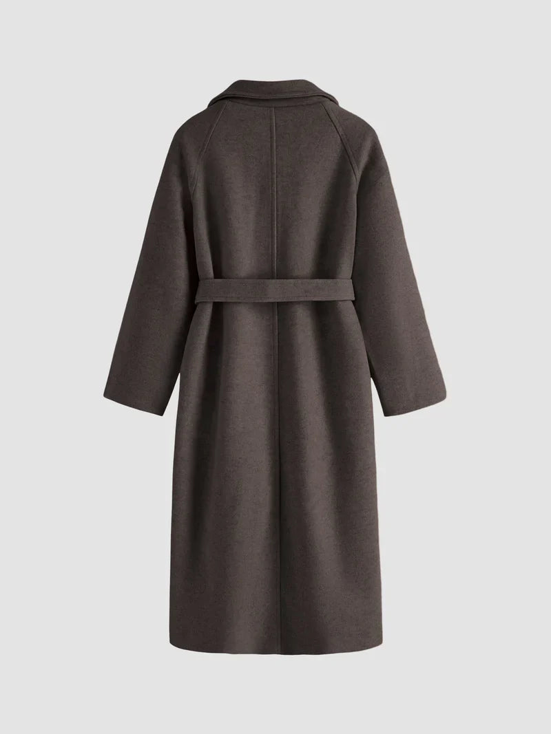 Lange Wollen Manteljas Dames – Tijdloos & Warm
