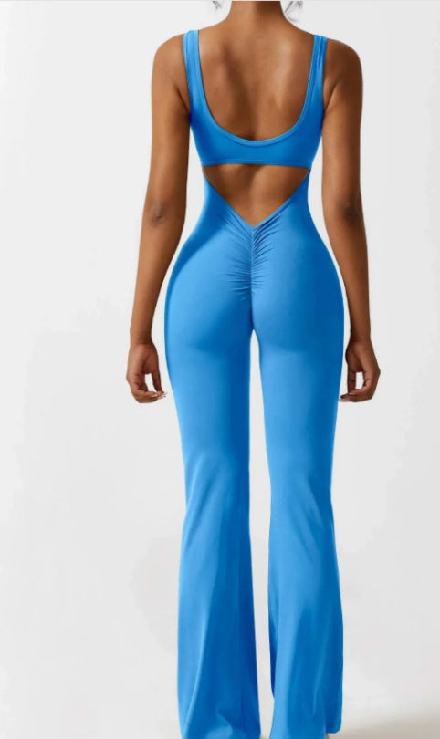 Strakke Yoga Bodysuit – Casual Hollow Naadloze Dameskleding