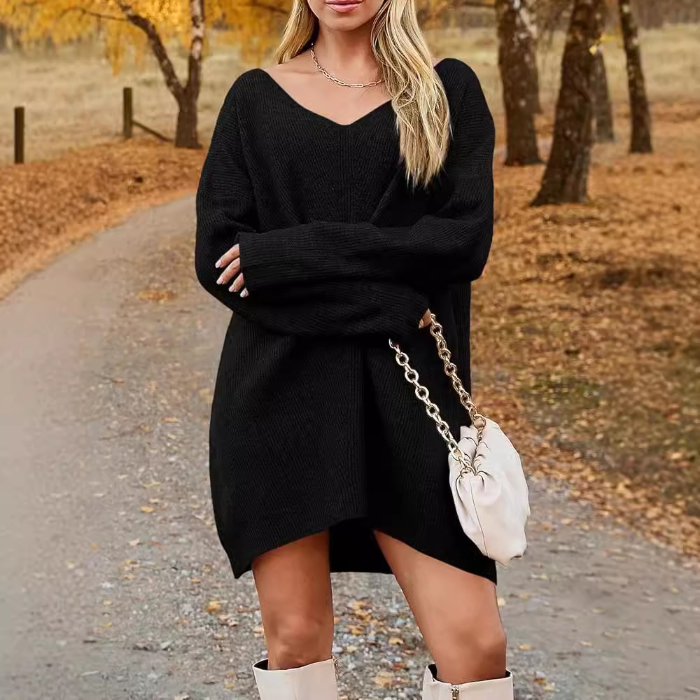 Elodie – Dames Sweatshirt met Jacquard Patroon en Luxe Wolmix