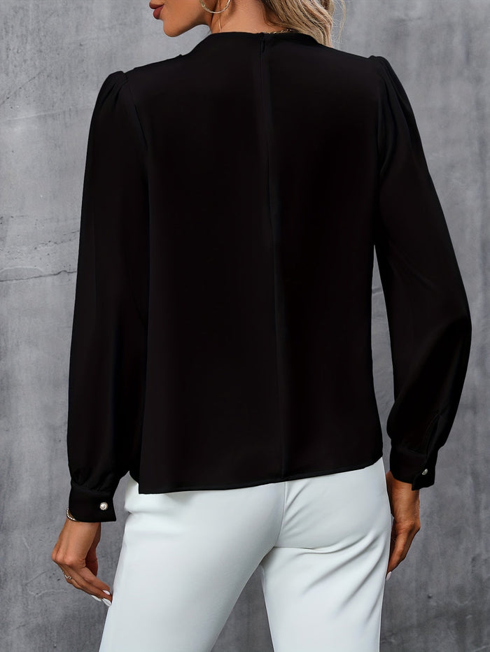 Savirae – Gegolfde Blouse voor Dames | Elegant, Vrouwelijk & Veelzijdig