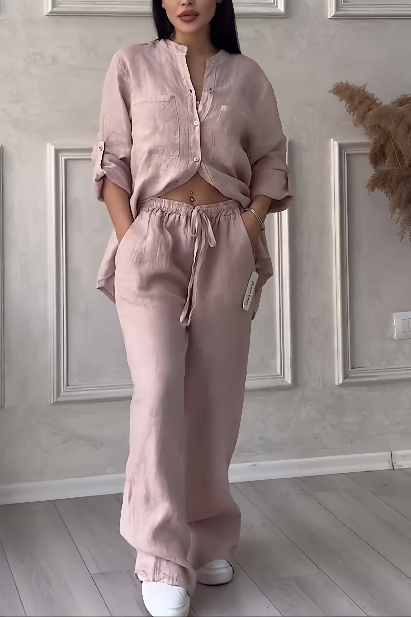Liora Linnen Set – Licht, Luchtig & Tijdloos Elegant