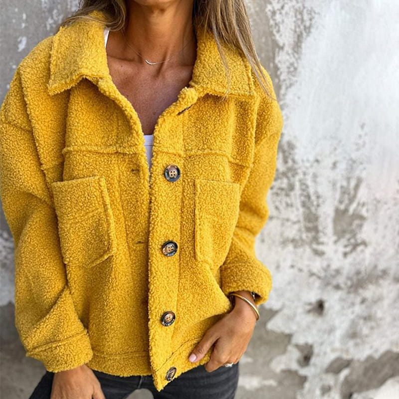 Aurélise Autumn Coat – stijlvolle damesjas met elegante snit en praktische details