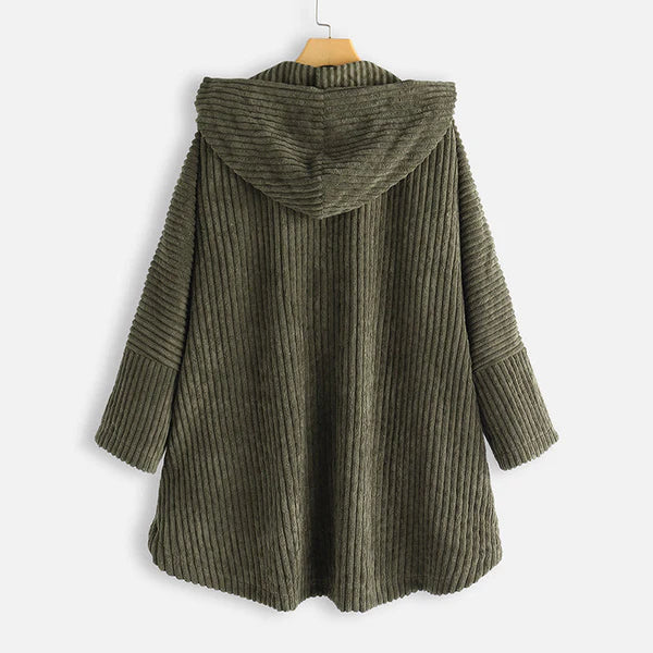Alaria Stijlvolle Winterjas – Waar Warmte en Elegant Design Samenkomen