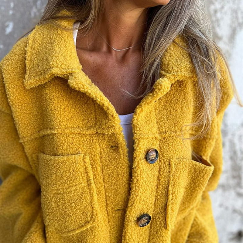 Aurélise Autumn Coat – stijlvolle damesjas met elegante snit en praktische details