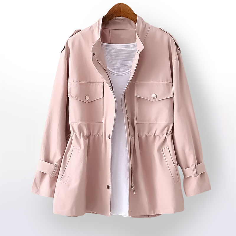 Alviera Trenchcoat – Elegantie & Comfort voor Wisselvallig Weer