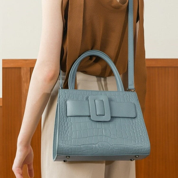 Soraya Leren Tote Tas – Elegante Dames Handtas van Echt Leer