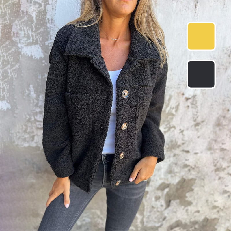 Aurélise Autumn Coat – stijlvolle damesjas met elegante snit en praktische details