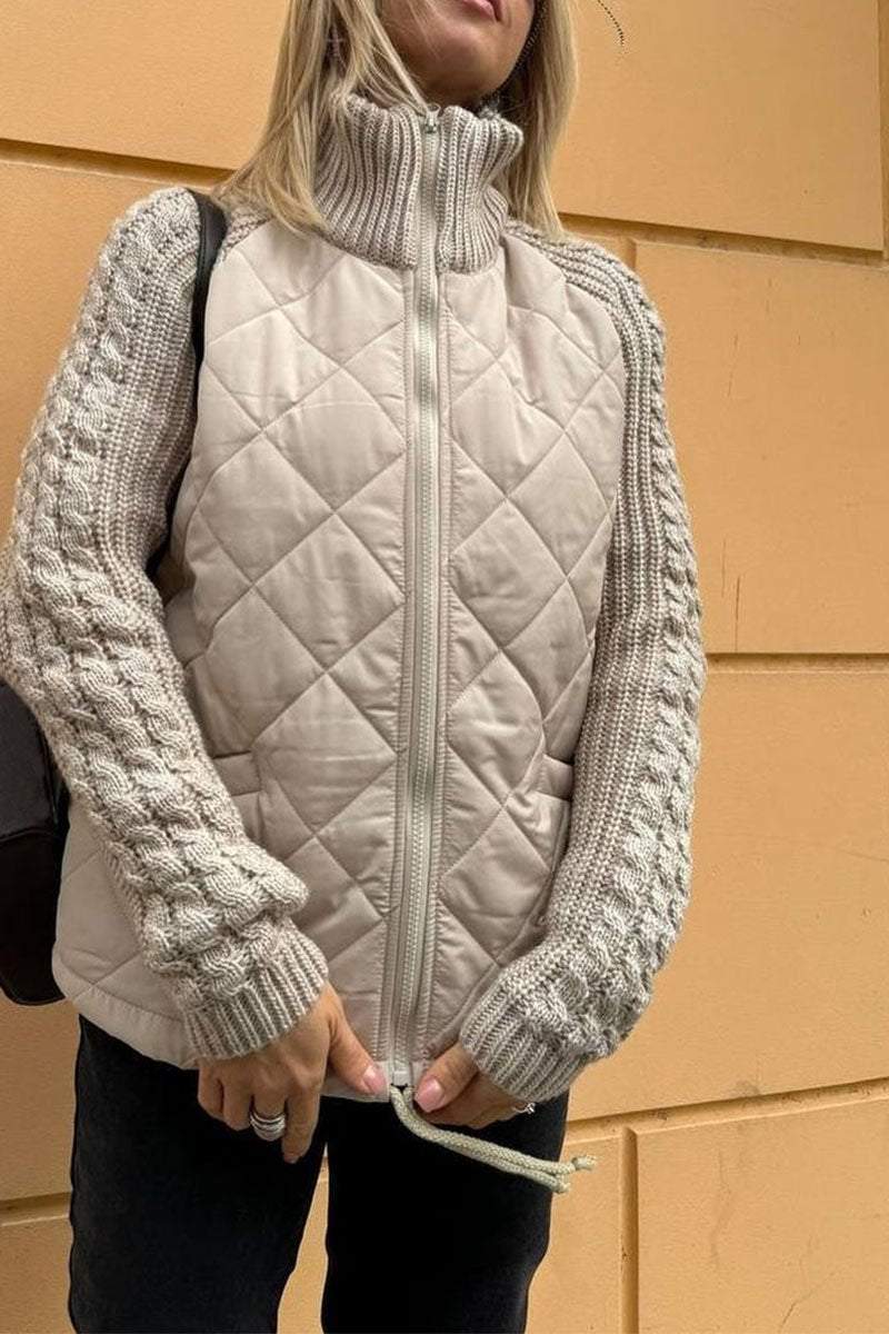 Esmée Herfst Gebreide Jas – Stijlvolle Warmte voor Frisse Dagen