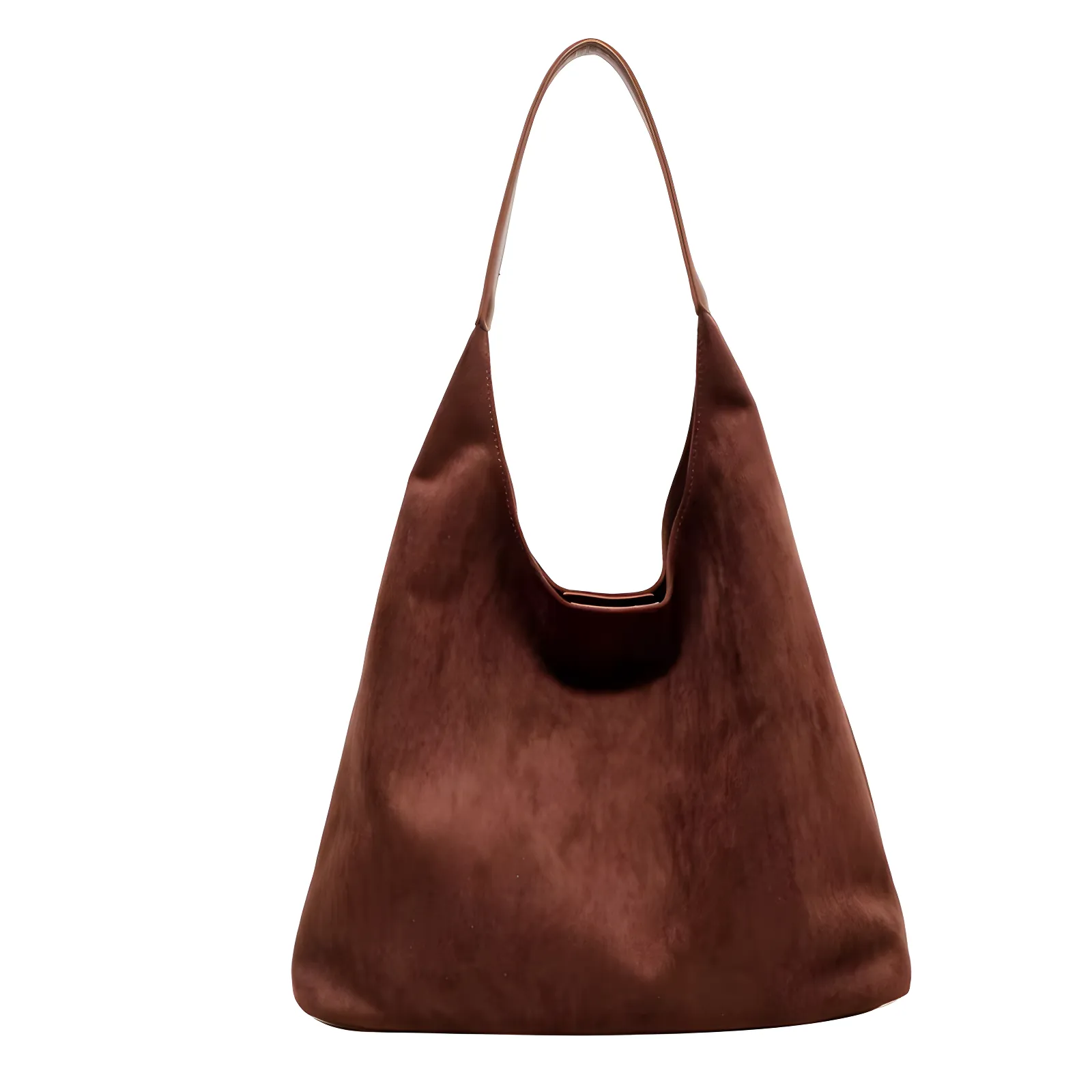 Elowen – Chique Vegan Suède Tote met Tijdloze Elegantie