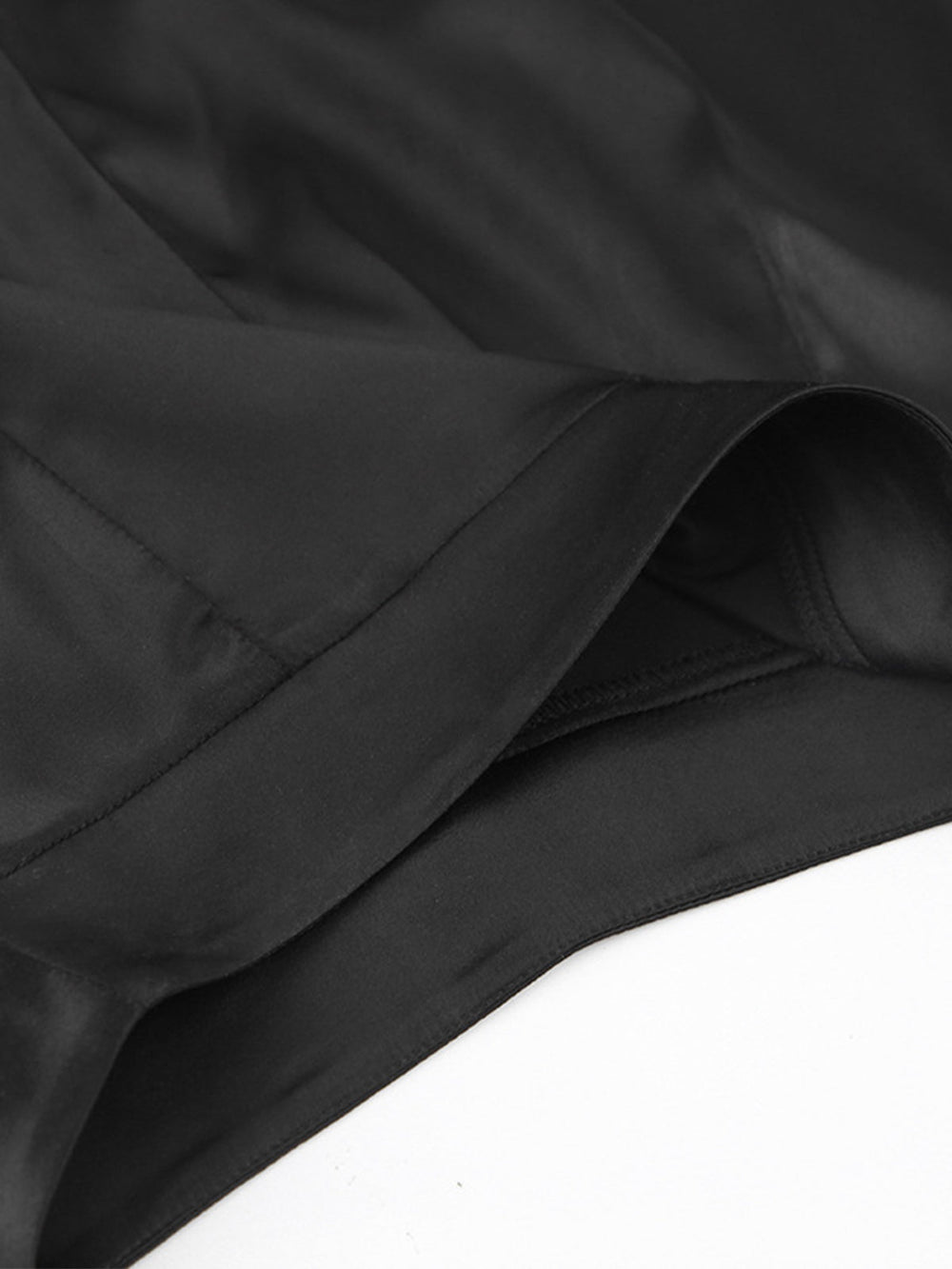 Sorviana – Wijde Satijnen Broek voor Dames | Luxe Glans & Moeiteloze Stijl