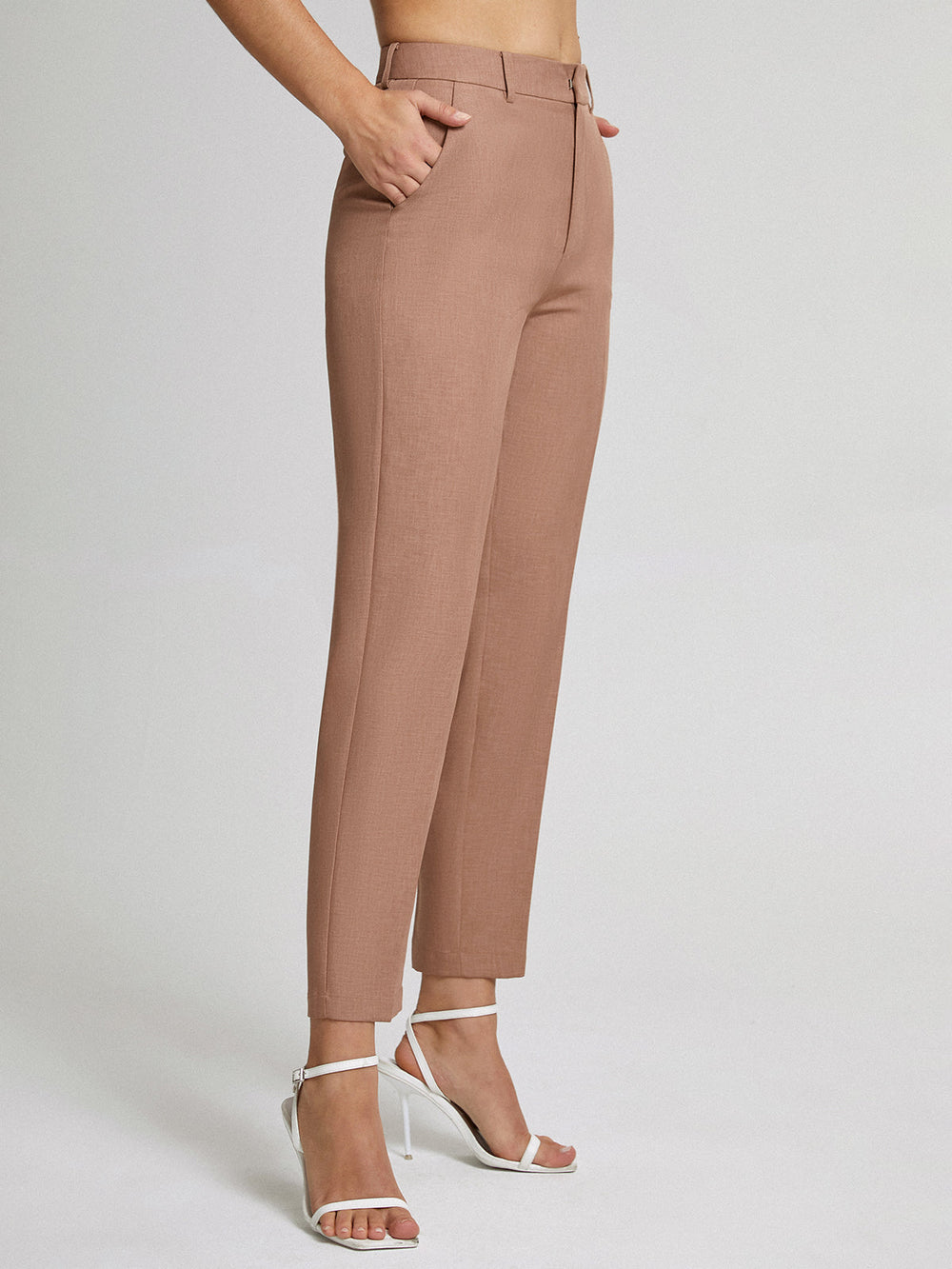 Cyarine – Hoge Taille Broek voor Dames | Rechte Snit & Tijdloze Elegantie