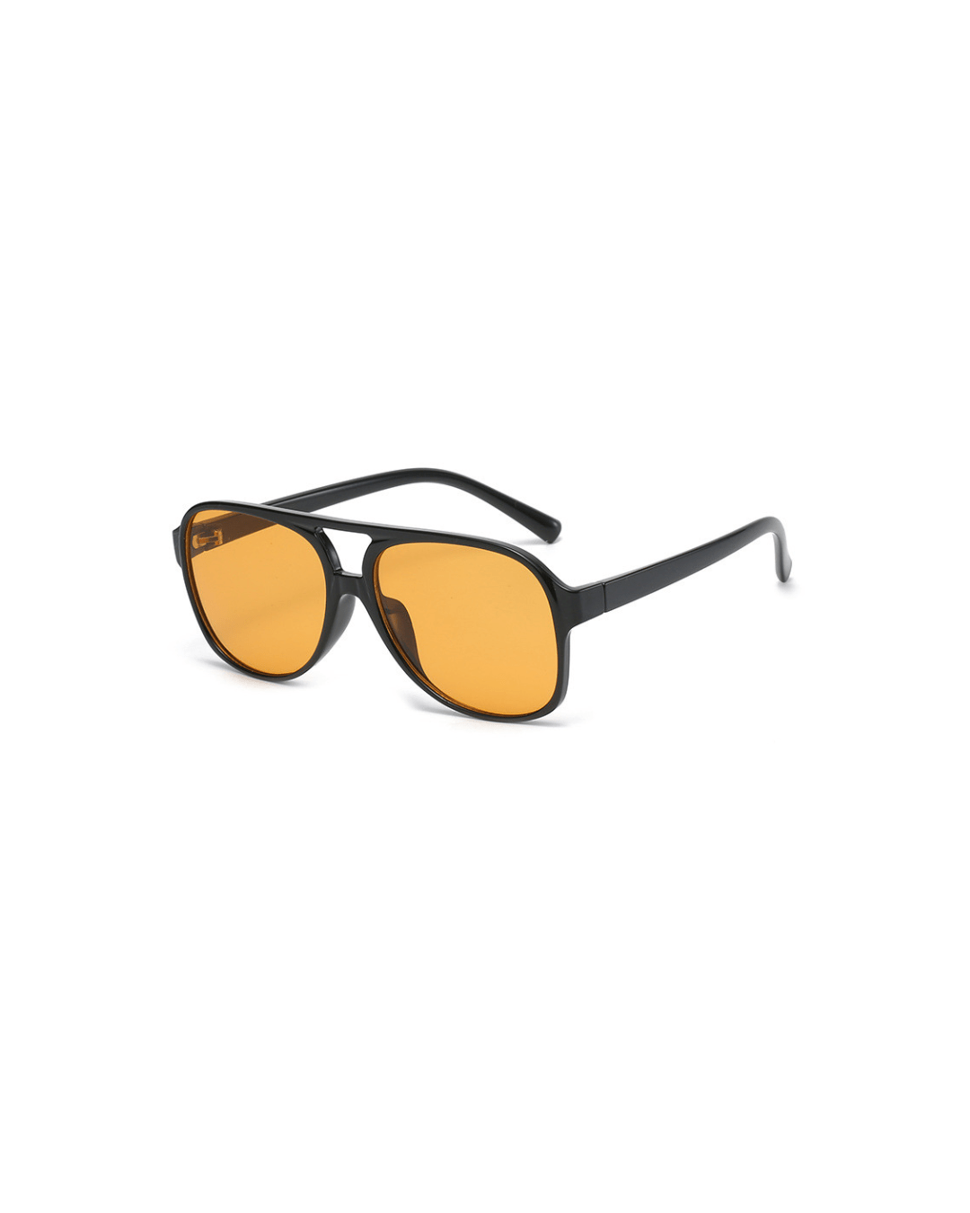 Oranje zonnebril met UV400-bescherming – lichtgewicht en unisex