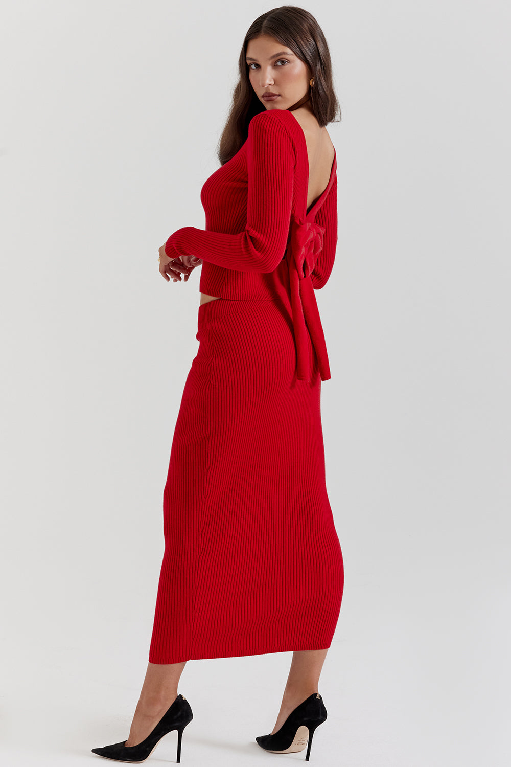 Almira Geribde Jurkenset – Elegantie en Comfort in Perfecte Harmonie