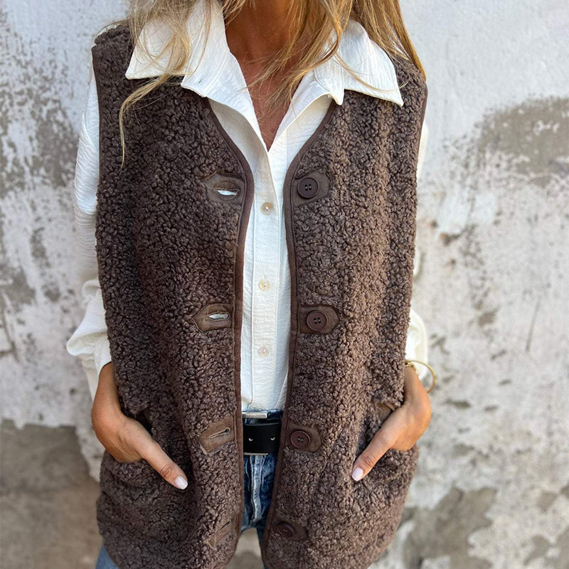 Juliane – Mouwloos Damesvest | Tijdloos, Elegant & Veelzijdig
