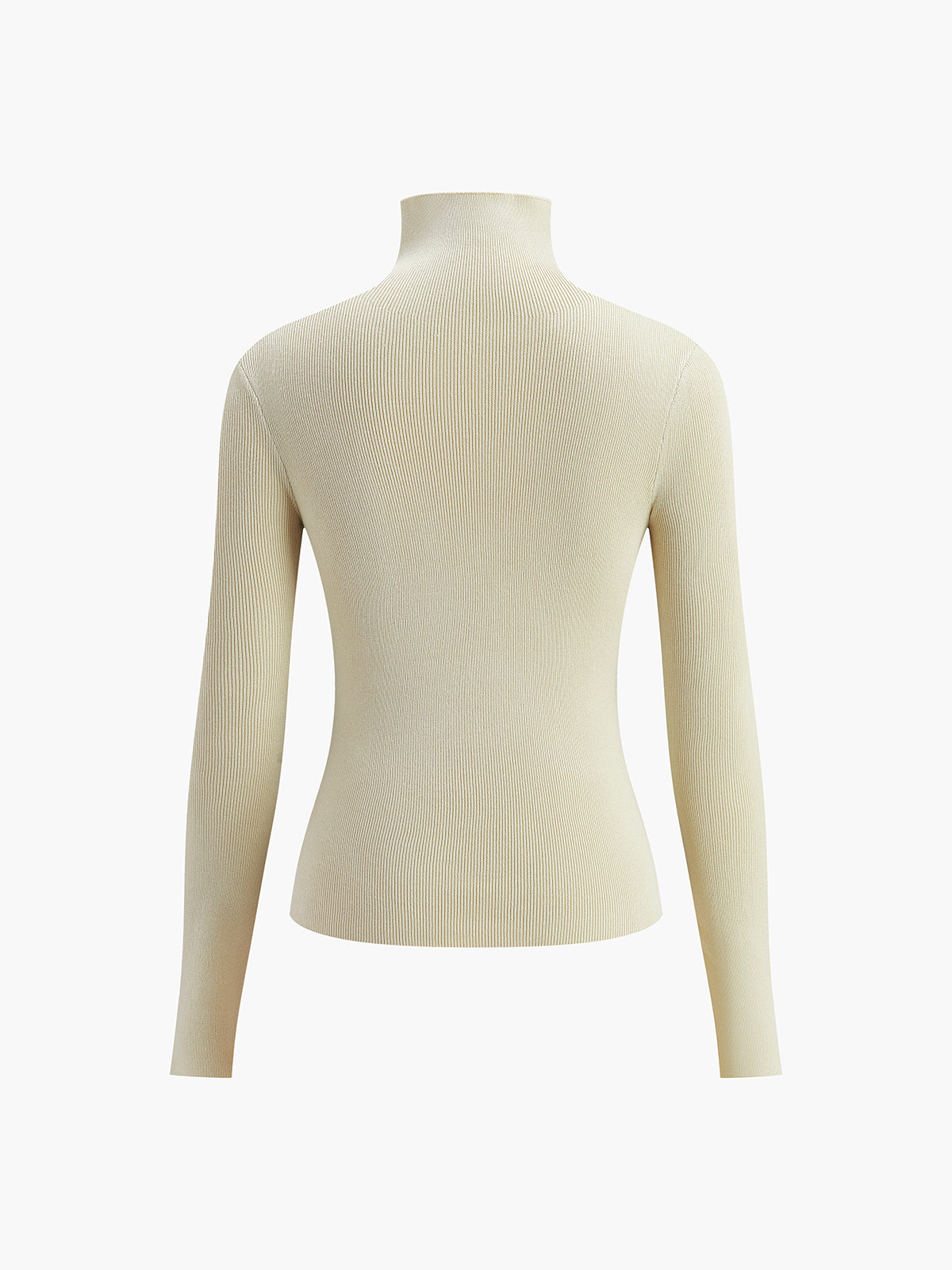 Noelle – Tweekleurige Gebreide Top met Regular Fit