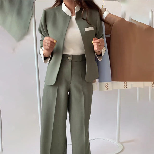 Elaris – Dames Tweedelige Set, Casual Chic & Comfortabel voor Elke Dag