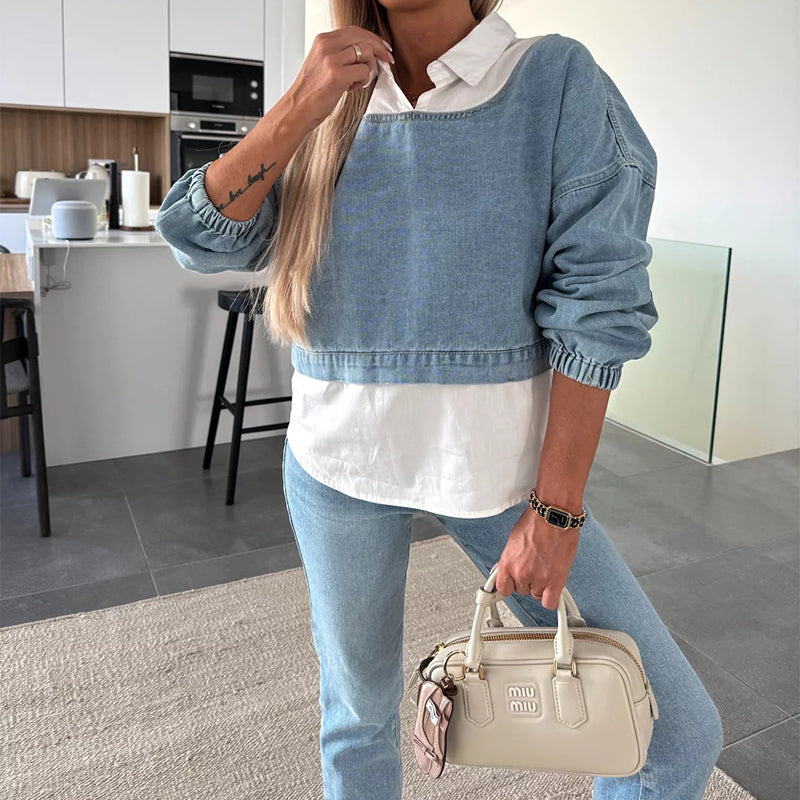 Maëlle Casual Tweedelige Set – Moeiteloze Stijl met een Chic Accent