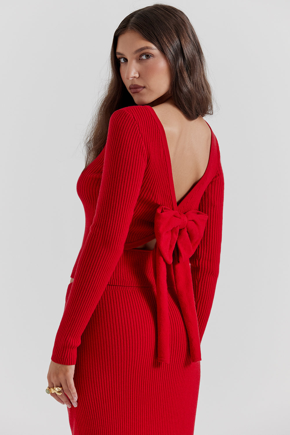Almira Geribde Jurkenset – Elegantie en Comfort in Perfecte Harmonie