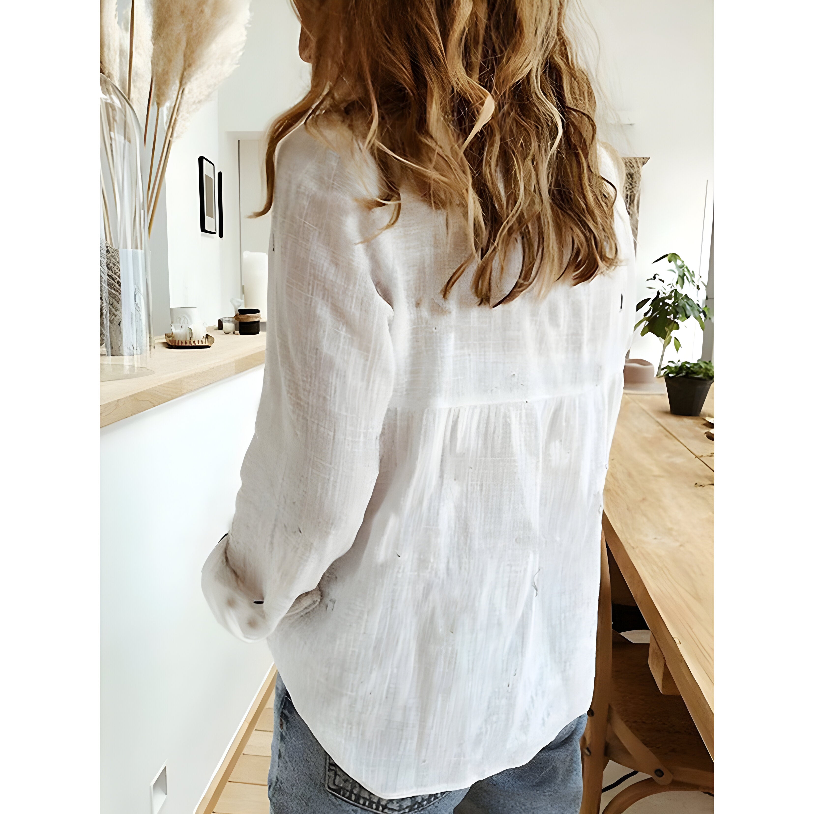 Lunéra – Luchtige zomerse damesblouse met losvallend ontwerp