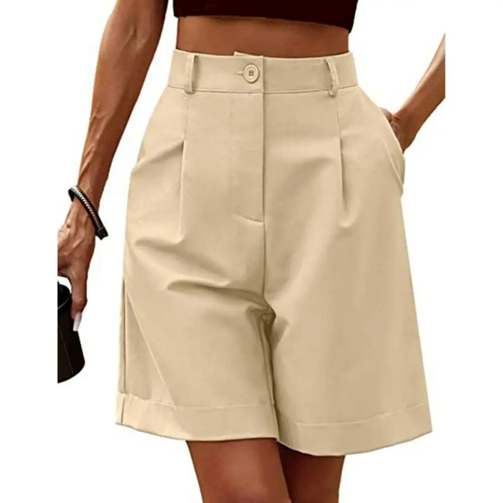 Dames zomer shorts met elastische taille – lichtgewicht en ademend